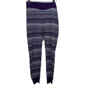 Roots Striped Pajama Jogger Pants Size Large